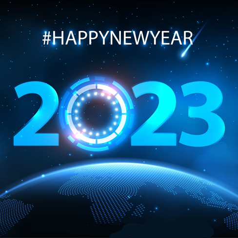 Happy New Year 2023 Numerikare